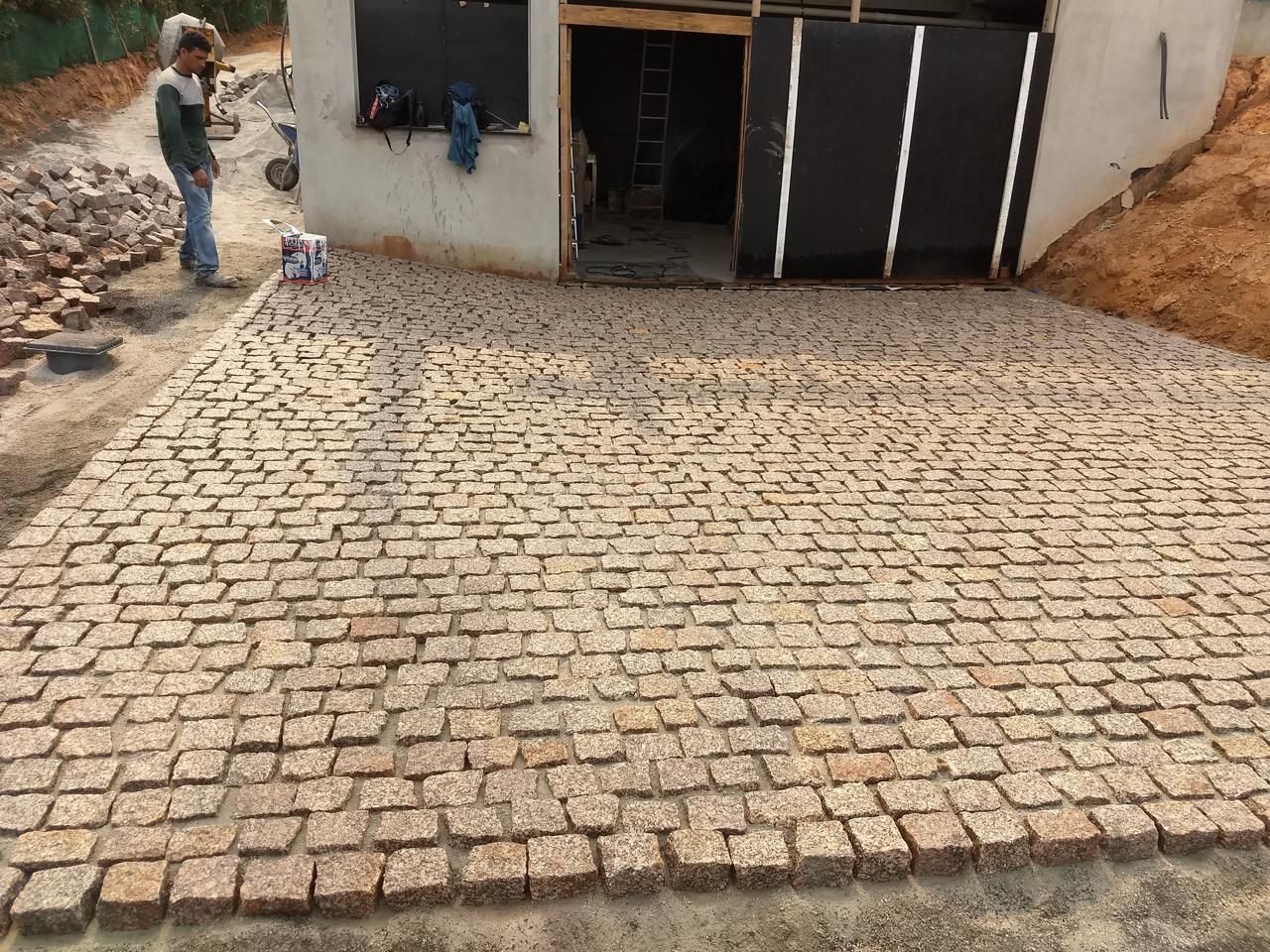 pedras paralelepipedo 10 por 10